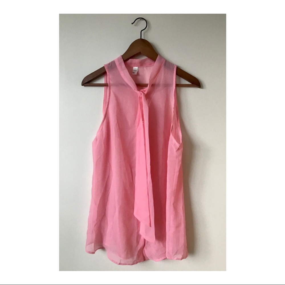 Bubblegum Pink American Apparel Blouse